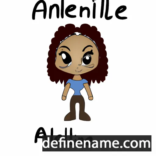 Anielle cartoon