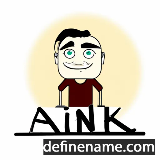 cartoon of the name Anik