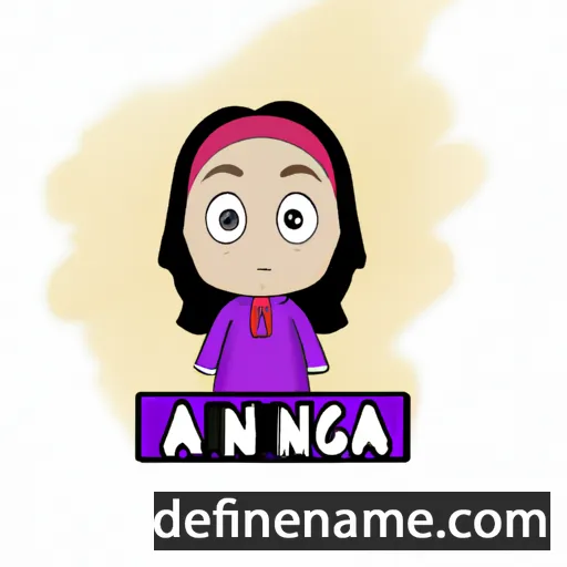 Aniqa cartoon