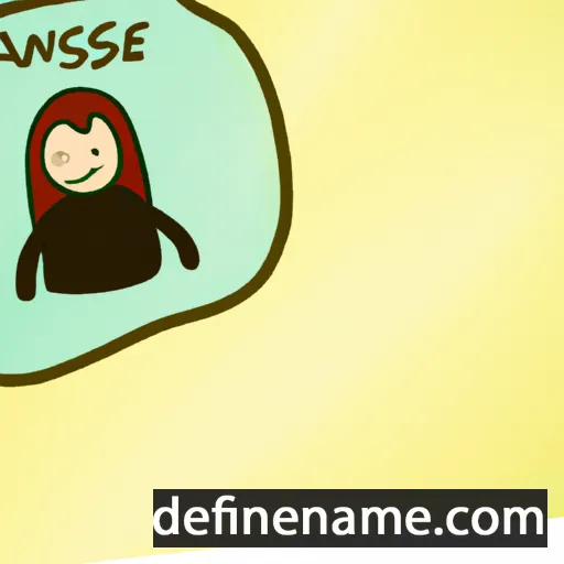 Anisse cartoon