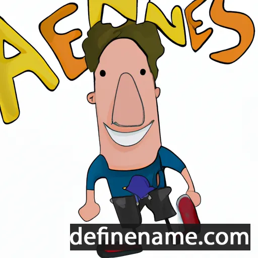 Anjes cartoon