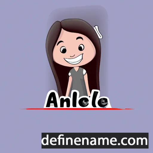 Anjulee cartoon