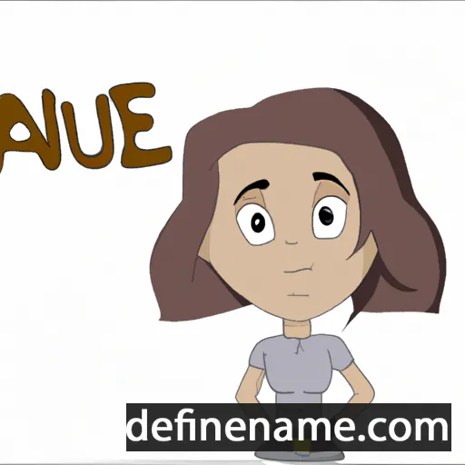 Anjulie cartoon