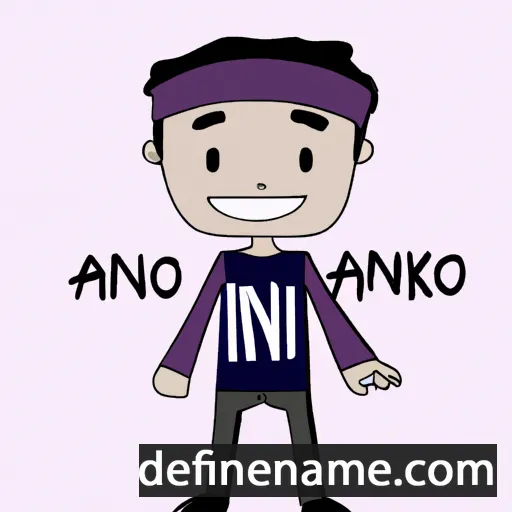 cartoon of the name Anko