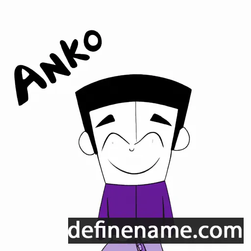 cartoon of the name Anko