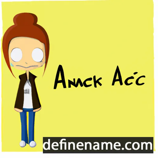 Annaick cartoon