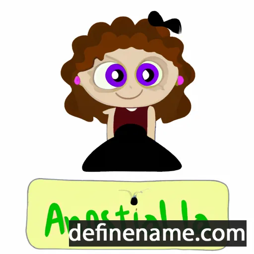 Annalisia cartoon