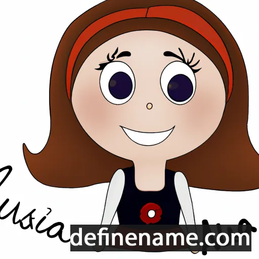 Annaluisa cartoon