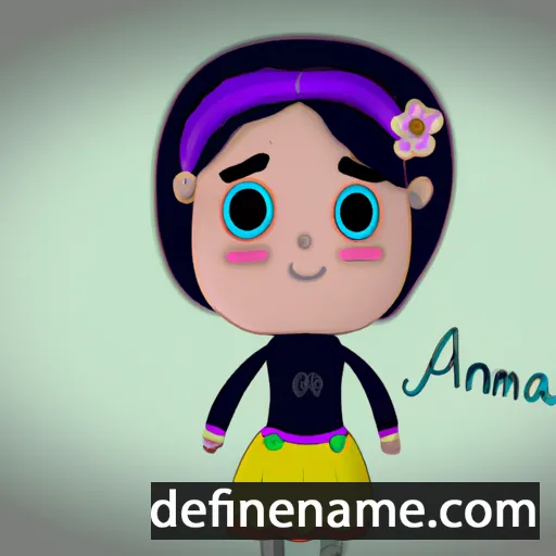 Annamíra cartoon