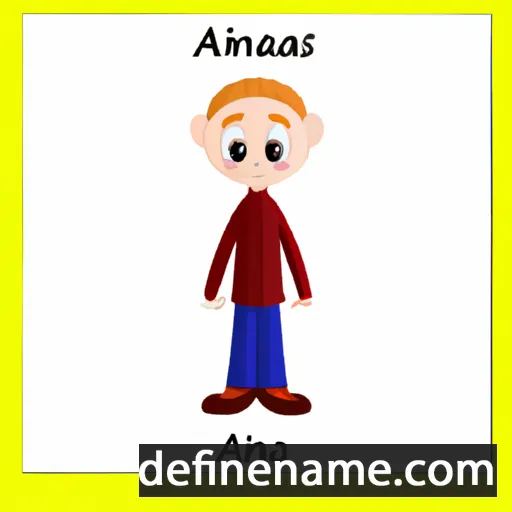 Annanias cartoon