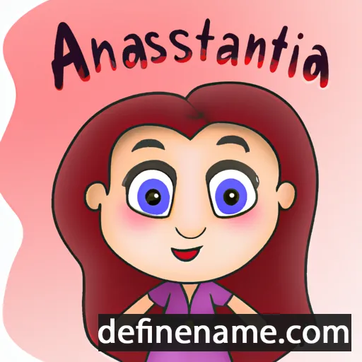 Annastasia cartoon