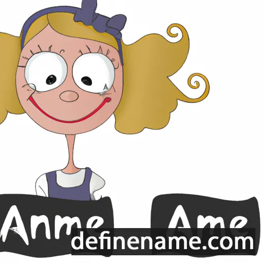 Annemarieke cartoon