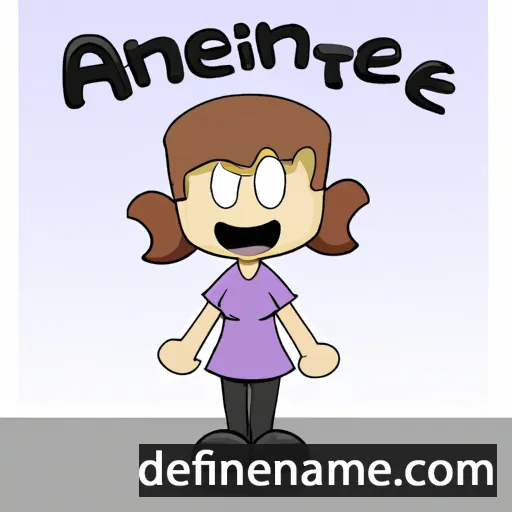 Annemette cartoon