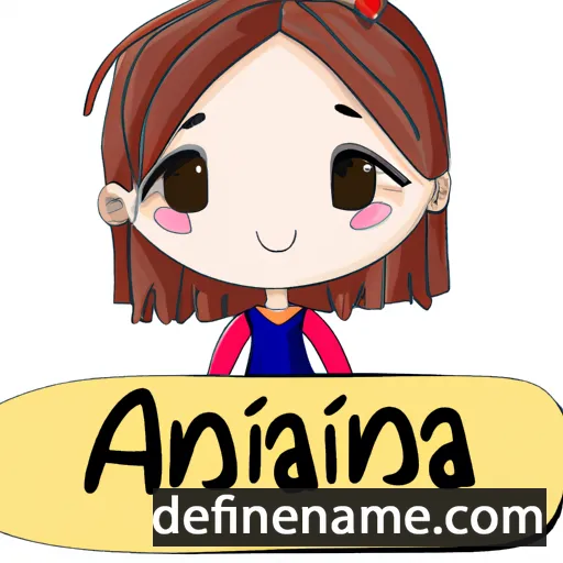 Annía cartoon