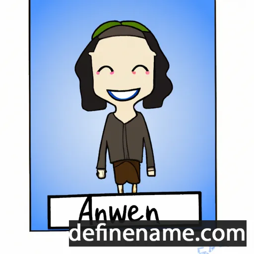 Annwenn cartoon