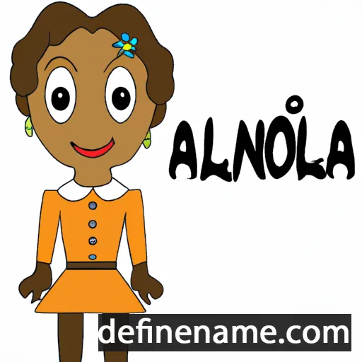 Anola cartoon