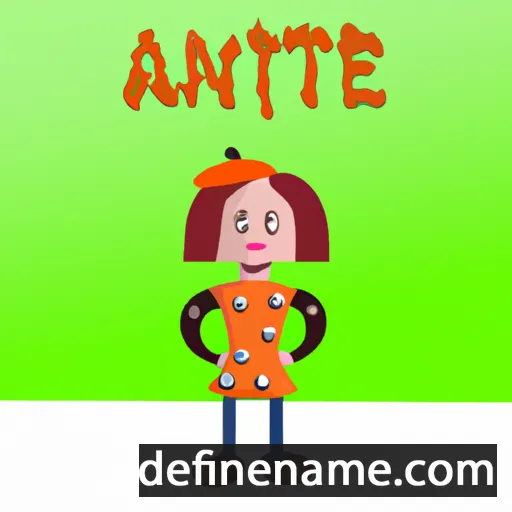 Ántte cartoon