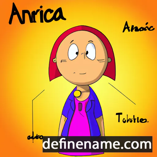 Anrica cartoon