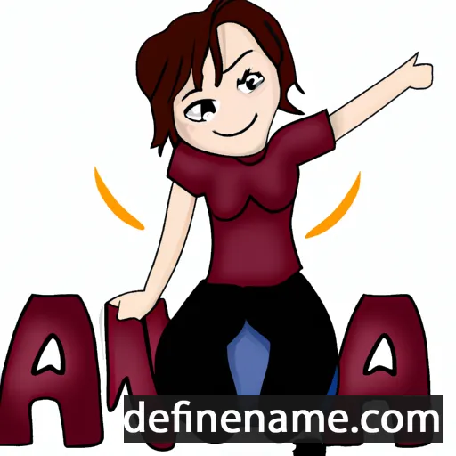 cartoon of the name Ansa