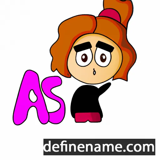 cartoon of the name Ansa