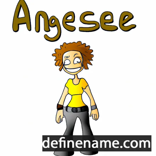 Ansegisel cartoon