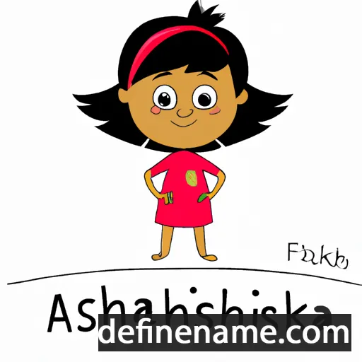 Anshika cartoon