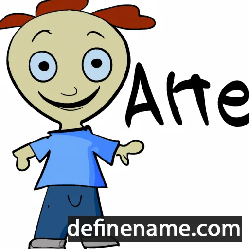 cartoon of the name Ante