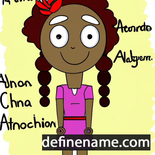 Anthonia cartoon