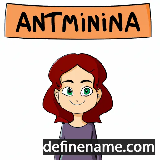 Antimina cartoon