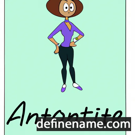 Antionette cartoon