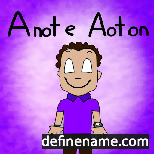 Antône cartoon