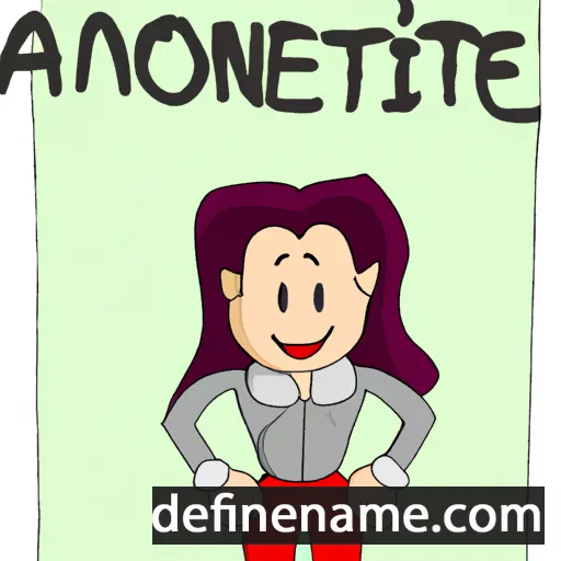 Antoanete cartoon