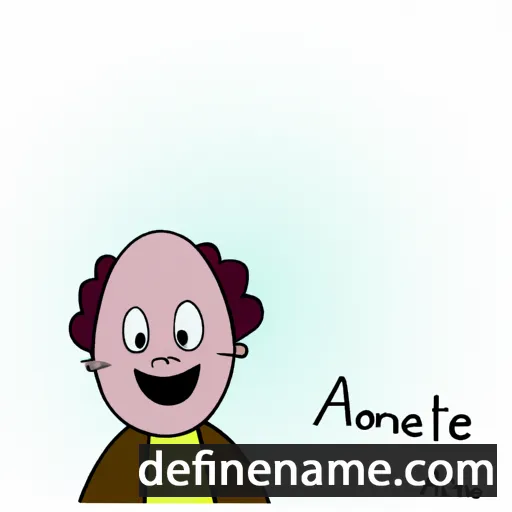 Antoéne cartoon