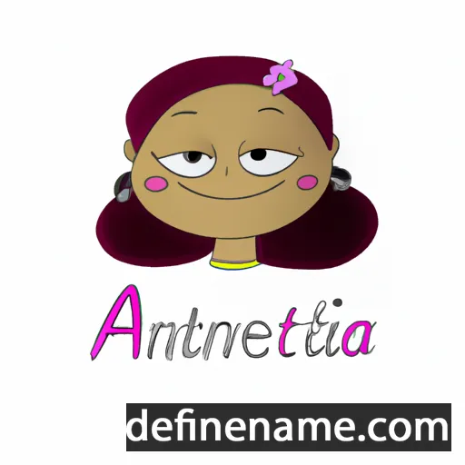 Antoinetta cartoon