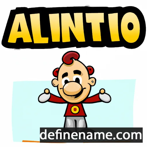 Antolino cartoon