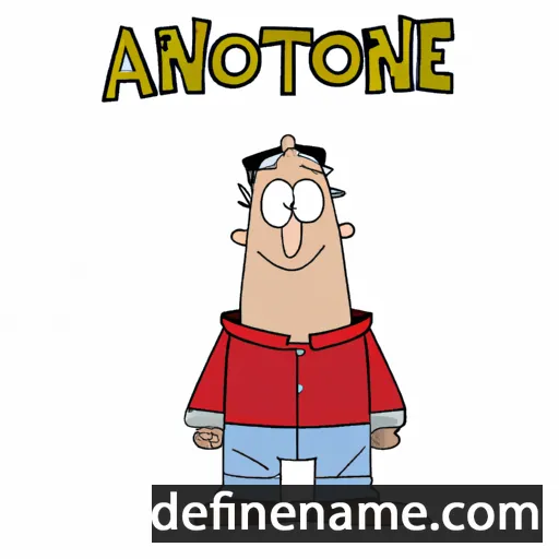 Antone cartoon