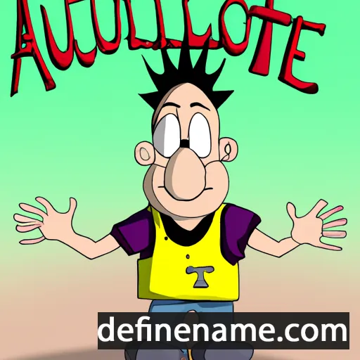 Antonicellu cartoon