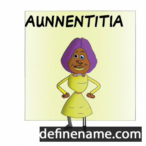 Antunetta cartoon