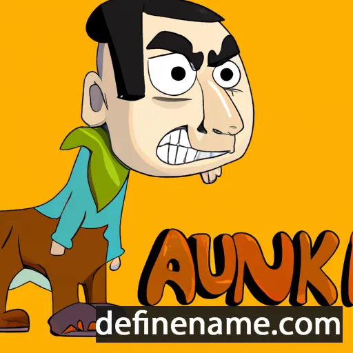 Anuk cartoon