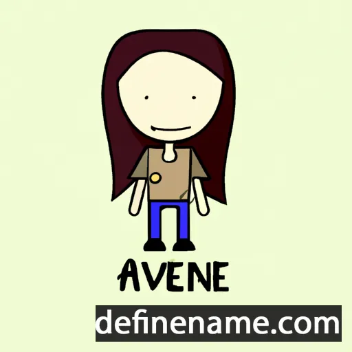 Anveig cartoon