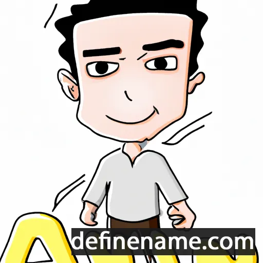 Anwin cartoon