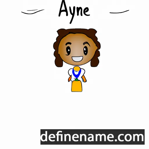 Anyene cartoon