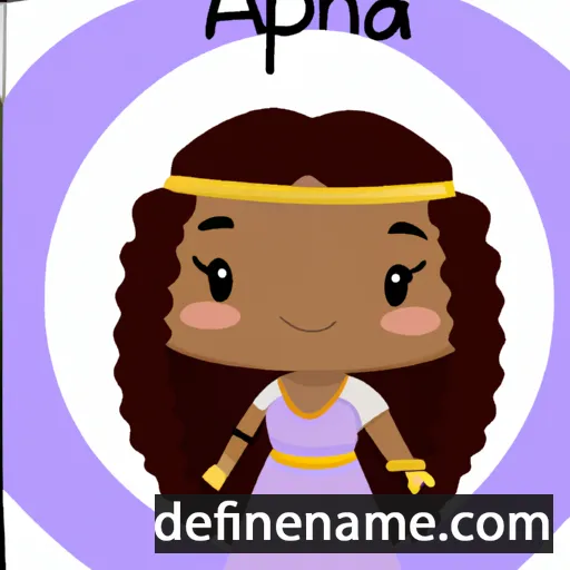 Aphaia cartoon