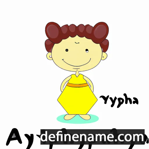 Aphinya cartoon