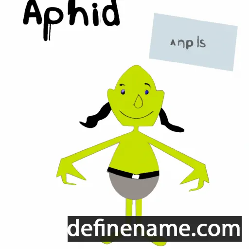 Aphiradi cartoon