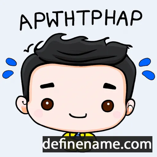 Aphiwat cartoon