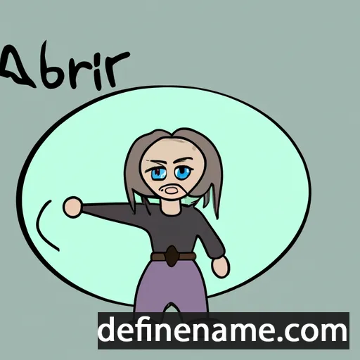 Árbjört cartoon