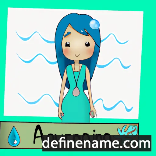 Aquamarina cartoon