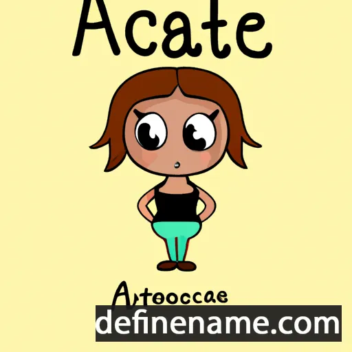 Aracate cartoon