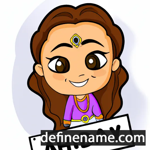 Aradhya cartoon